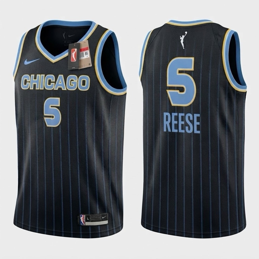 NEW Nike Angel Reese #5 Chicago Sky Explorer Edition Youth L 14/16 WNBA Jersey